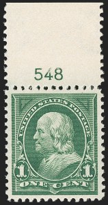 Sale 1199, Lot 1375, 1897-1903 Change of Colors (Scott 279-284)