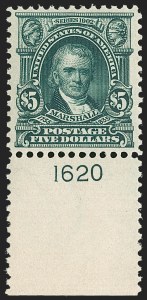 Sale 1199, Lot 1412, 1902-08 Issues (Scott 300-320)