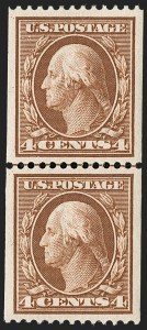 Sale 1199, Lot 1440, 1908-10 Washington-Franklin Issues (Scott 331-356)