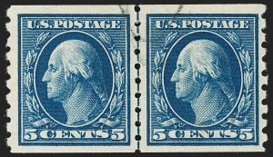 Sale 1199, Lot 1460, 1910-13 Washington-Franklin Issue (Scott 374-396)