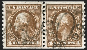 Sale 1199, Lot 1477, 1912-15 Washington-Franklin Issue (Scott 405-461)