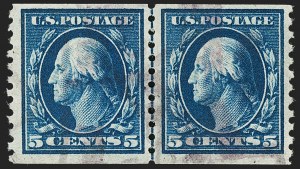 Sale 1199, Lot 1480, 1912-15 Washington-Franklin Issue (Scott 405-461)