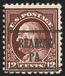 Sale 1199, Lot 1514, Per 10 on One Side Rarities