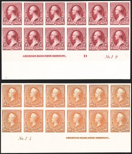 Sale 1201, Lot 2031, Plate Proofs