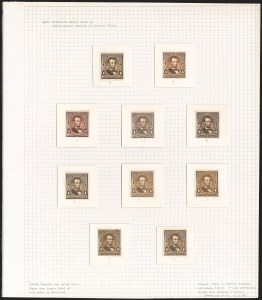 Sale 1201, Lot 2038, Plate Proofs