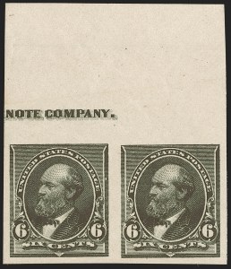 Sale 1201, Lot 2041, Plate Proofs