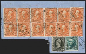 Sale 1201, Lot 2083, 90c Used Multiples