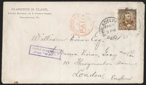 Sale 1201, Lot 2140, Foreign Mail: Great Britain