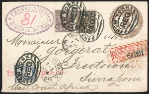 Sale 1201, Lot 2176, Foreign Mail: Africa