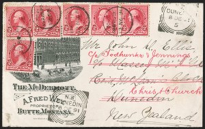 Sale 1201, Lot 2183, Foreign Mail: India, Australasia