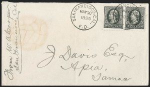 Sale 1201, Lot 2185, Foreign Mail: Samoa