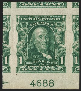 Sale 1202, Lot 2301, 1906-08 Impeforate Issue (Scott 314-315)