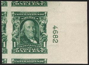 Sale 1202, Lot 2302, 1906-08 Impeforate Issue (Scott 314-315)