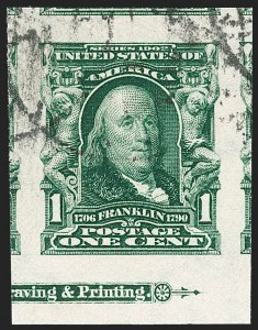 Sale 1202, Lot 2304, 1906-08 Impeforate Issue (Scott 314-315)