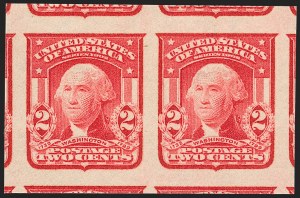 Sale 1202, Lot 2313, 1906-08 2-Cent Shield Imperforate Issue (Scott 320-320A)
