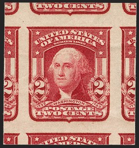 Sale 1202, Lot 2317, 1906-08 2-Cent Shield Imperforate Issue (Scott 320-320A)