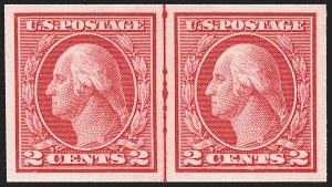 Sale 1202, Lot 2570, 1915 Perf 10 Horizontal Rotary Press Coils, Single-Line Watermark (Scott 450-459)