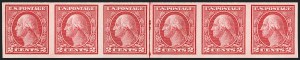 Sale 1202, Lot 2571, 1915 Perf 10 Horizontal Rotary Press Coils, Single-Line Watermark (Scott 450-459)
