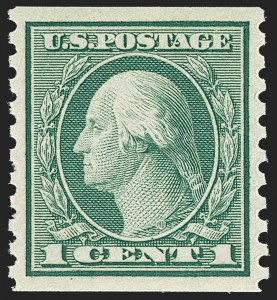 Sale Number 1202, Lot Number 2600, 1916-18 Perf 10 Horizontal Rotary Press Coils, Unwatermarked (Scott 490-497) Sale Number 1202, Lot Number 2600, 1916-18 Perf 10 Horizontal Rotary Press Coils, Unwatermarked (Scott 490-497)