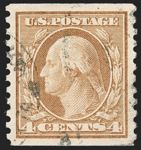 Sale Number 1202, Lot Number 2630, 1916-18 Perf 10 Horizontal Rotary Press Coils, Unwatermarked (Scott 490-497)