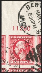 Sale Number 1202, Lot Number 2645, 1918-20 Offset Imperforate Issue (Scott 533-534B)