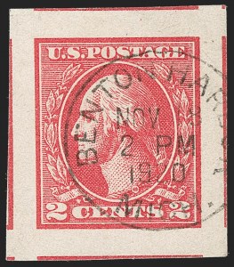 Sale 1202, Lot 2649, 1918-20 Offset Imperforate Issue (Scott 533-534B)