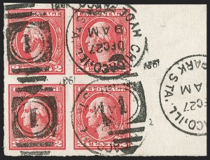 Sale 1202, Lot 2654, 1918-20 Offset Imperforate Issue (Scott 533-534B)