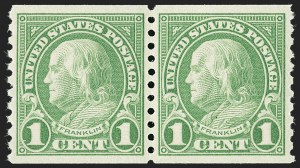 Sale 1202, Lot 2656, 1923-29 Rotary Press Coils (Scott 597-599A)