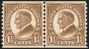 Sale 1202, Lot 2659, 1923-29 Rotary Press Coils (Scott 597-599A)