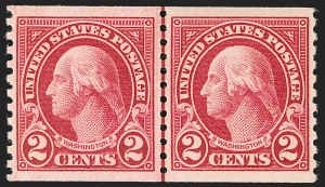 Sale 1202, Lot 2662, 1923-29 Rotary Press Coils (Scott 597-599A)