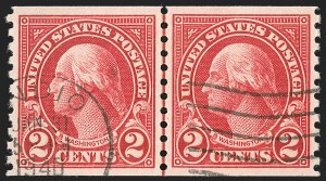 Sale 1202, Lot 2664, 1923-29 Rotary Press Coils (Scott 597-599A)