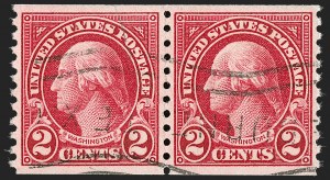 Sale 1202, Lot 2665, 1923-29 Rotary Press Coils (Scott 597-599A)