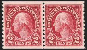 Sale 1202, Lot 2667, 1923-29 Rotary Press Coils (Scott 597-599A)