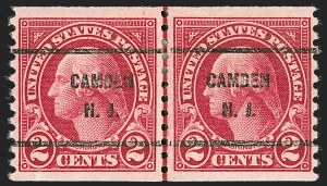 Sale 1202, Lot 2669, 1923-29 Rotary Press Coils (Scott 597-599A)