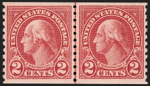 Sale 1202, Lot 2673, 1923-29 Rotary Press Coils (Scott 597-599A)