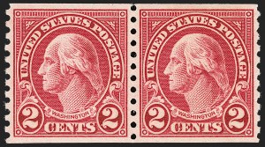 Sale 1202, Lot 2674, 1923-29 Rotary Press Coils (Scott 597-599A)