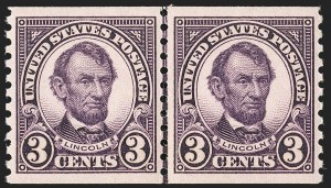 Sale Number 1202, Lot Number 2678, 1923-29 Rotary Press Coils (Scott 600-606a)