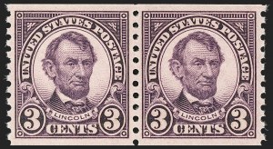 Sale 1202, Lot 2679, 1923-29 Rotary Press Coils (Scott 600-606a)