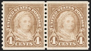 Sale Number 1202, Lot Number 2683, 1923-29 Rotary Press Coils (Scott 600-606a)