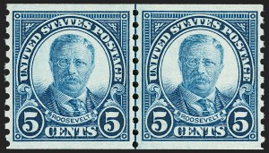 Sale 1202, Lot 2685, 1923-29 Rotary Press Coils (Scott 600-606a)