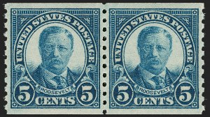 Sale 1202, Lot 2686, 1923-29 Rotary Press Coils (Scott 600-606a)