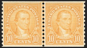 Sale 1202, Lot 2689, 1923-29 Rotary Press Coils (Scott 600-606a)