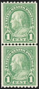 Sale Number 1202, Lot Number 2693, 1923-29 Rotary Press Coils (Scott 600-606a) Sale Number 1202, Lot Number 2693, 1923-29 Rotary Press Coils (Scott 600-606a)