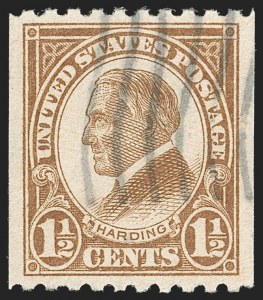 Sale 1202, Lot 2700, 1923-29 Rotary Press Coils (Scott 600-606a)