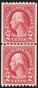 Sale 1202, Lot 2701, 1923-29 Rotary Press Coils (Scott 600-606a)