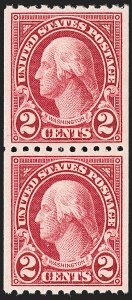 Sale Number 1202, Lot Number 2706, 1923-29 Rotary Press Coils (Scott 600-606a)