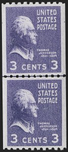 Sale 1202, Lot 2731, 1939 Presidential Issue Coils (Scott 839-851)