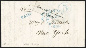 Sale 1205, Lot 2006, Postmasters' Provisonals