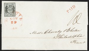 Sale 1205, Lot 2011, Postmasters' Provisonals