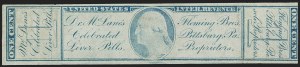 Sale 1205, Lot 2165, Revenues, Private Die Proprietary Stamps